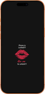 Силиконовый чехол Разблокируй-поцелуй для Apple iPhone 17 PRO MAX - 4372u-4029 изображение 