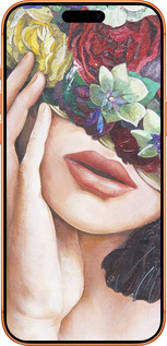 Силиконовый чехол Head Flower для Apple iPhone 17 PRO MAX - 4460u-4029 изображение 