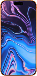 Силиконовый чехол Узор воды для Apple iPhone 17 PRO MAX - 4491u-4029 изображение 