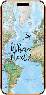 Силиконовый чехол Путешествие для Apple iPhone 17 PRO MAX - 4503u-4029 изображение 