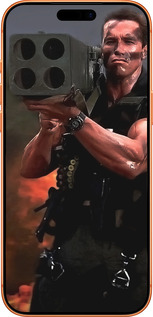 Силиконовый чехол Базука для Apple iPhone 17 PRO MAX - 4564u-4029 изображение 