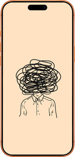 Силіконовий чехол Думки для Apple iPhone 17 PRO MAX - 4568u-4029 изображение 