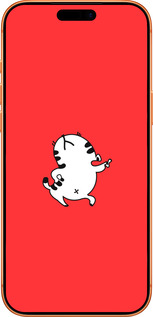 Силиконовый чехол Котик для Apple iPhone 17 PRO MAX - 4577u-4029 изображение 