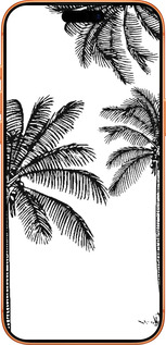 Силиконовый чехол Пальмы1 для Apple iPhone 17 PRO MAX - 4634u-4029 изображение 