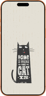 Силиконовый чехол Кот для Apple iPhone 17 PRO MAX - 4671u-4029 изображение 