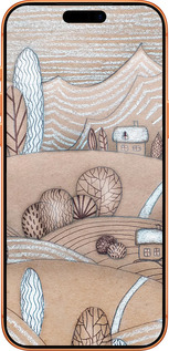 Силиконовый чехол Сказочные холмы для Apple iPhone 17 PRO MAX - 4749u-4029 изображение 