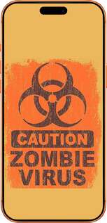 Силиконовый чехол Biohazard 1 для Apple iPhone 17 PRO MAX - 4817u-4029 изображение 