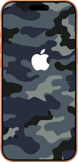 Силиконовый чехол Камуфляж 1 для Apple iPhone 17 PRO MAX - 4897u-4029 изображение 