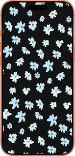 Силиконовый чехол Цветочный для Apple iPhone 17 PRO MAX - 4900u-4029 изображение 