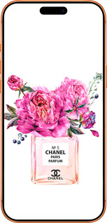 Силіконовий чехол Chanel для Apple iPhone 17 PRO MAX - 4906u-4029 изображение 