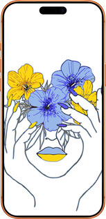 Силиконовый чехол Девушка v4 для Apple iPhone 17 PRO MAX - 5276u-4029 изображение 