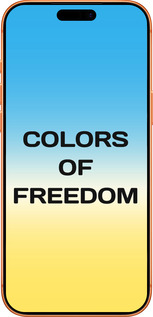 Силиконовый чехол Colors of Freedom для Apple iPhone 17 PRO MAX - 5453u-4029 изображение 