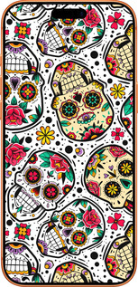 Силиконовый чехол Черепа для Apple iPhone 17 PRO MAX - 5471u-4029 изображение 