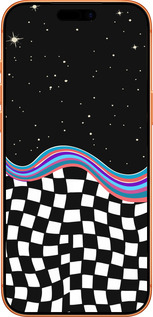 Силиконовый чехол Абстрактный космос для Apple iPhone 17 PRO MAX - 5512u-4029 изображение 