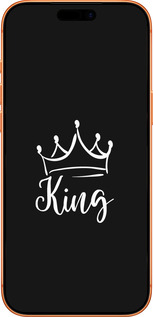 Силиконовый чехол Queen & King для него для Apple iPhone 17 PRO MAX - 5521u-4029 изображение 