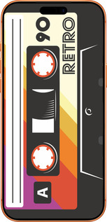 Силиконовый чехол Кассета с90 v4 для Apple iPhone 17 PRO MAX - 5532u-4029 изображение 