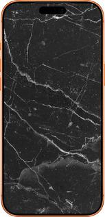 Силиконовый чехол Черный мрамор v2 для Apple iPhone 17 PRO MAX - 5568u-4029 изображение 