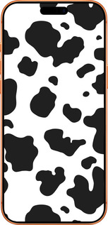 Силиконовый чехол Шкура коровы для Apple iPhone 17 PRO MAX - 5576u-4029 изображение 