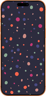 Силиконовый чехол Горошек v2 для Apple iPhone 17 PRO MAX - 5599u-4029 изображение 