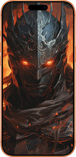 Силиконовый чехол Темный рыцарь для Apple iPhone 17 PRO MAX - 5650u-4029 изображение 