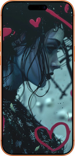 Силиконовый чехол XO Love v2 для Apple iPhone 17 PRO MAX - 6057u-4029 изображение 