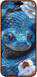 Силиконовый чехол Blue Snake для Apple iPhone 17 PRO MAX - 6079u-4029 изображение 