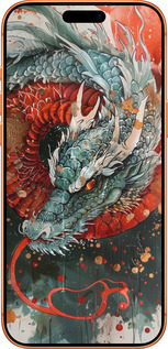 Силиконовый чехол Стихия огня для Apple iPhone 17 PRO MAX - 6101u-4029 изображение 