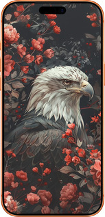 Силиконовый чехол Цветочный страж для Apple iPhone 17 PRO MAX - 6102u-4029 изображение 