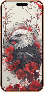 Силиконовый чехол Рубиновый орел для Apple iPhone 17 PRO MAX - 6103u-4029 изображение 