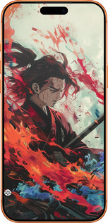 Силиконовый чехол Битва стихий для Apple iPhone 17 PRO MAX - 6110u-4029 изображение 