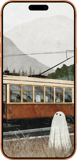 Силиконовый чехол Призрак 2 для Apple iPhone 17 PRO MAX - 6247u-4029 изображение 