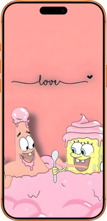 Силиконовый чехол Спанч Боб для Apple iPhone 17 PRO MAX - 6282u-4029 изображение 