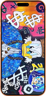 Силиконовый чехол Скрудж 2 для Apple iPhone 17 PRO MAX - 6285u-4029 изображение 