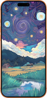 Силиконовый чехол Креативный арт для Apple iPhone 17 PRO MAX - 6322u-4029 изображение 