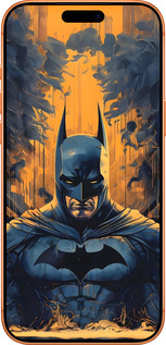 Силиконовый чехол Бэтмен для Apple iPhone 17 PRO MAX - 6335u-4029 изображение 