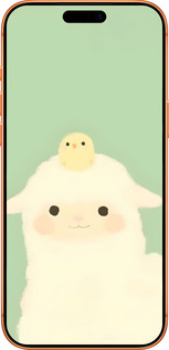 Силиконовый чехол Барашек и ципленок для Apple iPhone 17 PRO MAX - 6369u-4029 изображение 