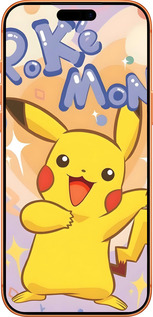 Силиконовый чехол Пикачу для Apple iPhone 17 PRO MAX - 6383u-4029 изображение 