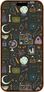 Силиконовый чехол Колдовской принт для Apple iPhone 17 PRO MAX - 6425u-4029 изображение 