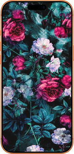 Силиконовый чехол Сад и розы для Apple iPhone 17 PRO MAX - 6483u-4029 изображение 