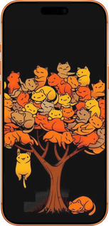 Силиконовый чехол Дерево и котики для Apple iPhone 17 PRO MAX - 6516u-4029 изображение 