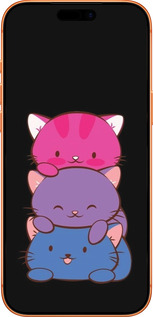 Силиконовый чехол Милые кошки для Apple iPhone 17 PRO MAX - 6518u-4029 изображение 