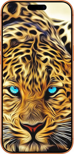 Силиконовый чехол Леопард для Apple iPhone 17 PRO MAX - 6611u-4029 изображение 