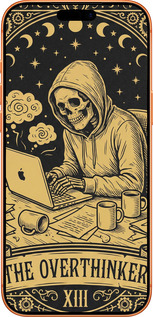 Силиконовый чехол The Overthinker для Apple iPhone 17 PRO MAX - 6774u-4029 изображение 