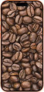 Силиконовый чехол Зёрна кофе для Apple iPhone 17 PRO MAX - 783u-4029 изображение 