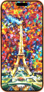 Силиконовый чехол Париж для Apple iPhone 17 PRO MAX - 830u-4029 изображение 