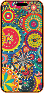 Силиконовый чехол Узор 5 для Apple iPhone 17 PRO MAX - 902u-4029 изображение 