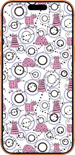 Силиконовый чехол Смешные коты для Apple iPhone 17 PRO MAX - 907u-4029 изображение 