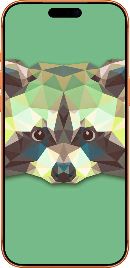 Силиконовый чехол Енот для Apple iPhone 17 PRO MAX - 1217u-4029 изображение 