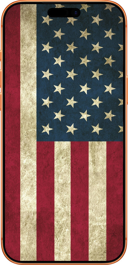 Силиконовый чехол Флаг США для Apple iPhone 17 PRO MAX - 395u-4029 изображение 