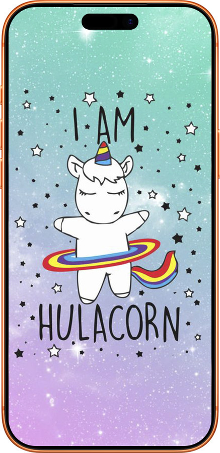 Силиконовый чехол I'm hulacorn для Apple iPhone 17 PRO MAX - 3976u-4029 изображение 
